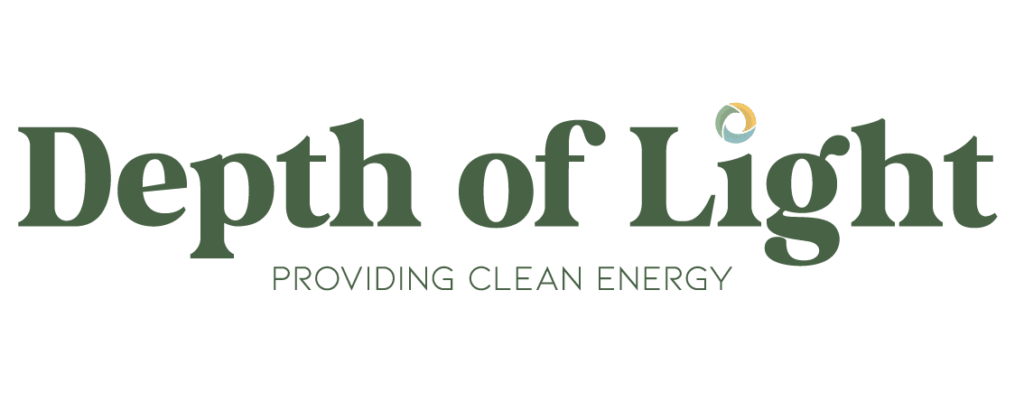 Depth of Light Logo Green