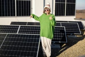 Commercial solar panel installation in the UK