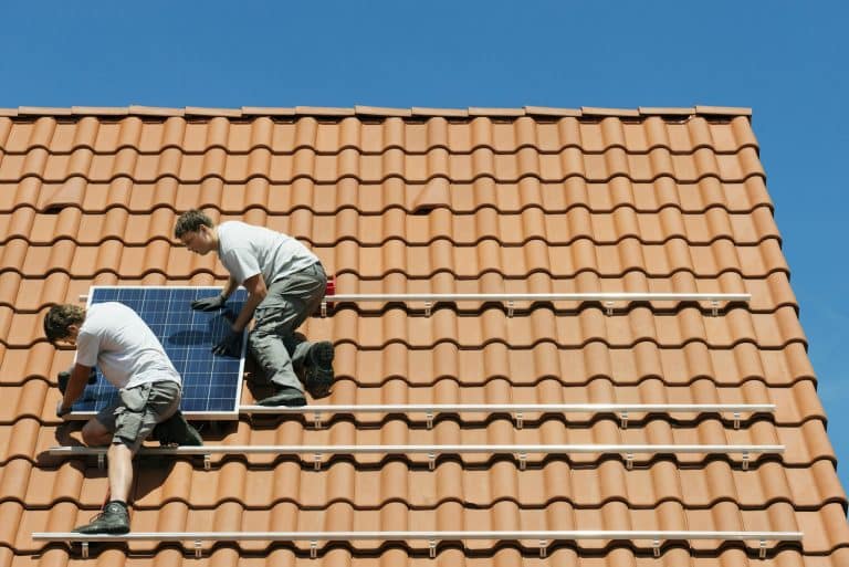 Solar panel installation for energy independence